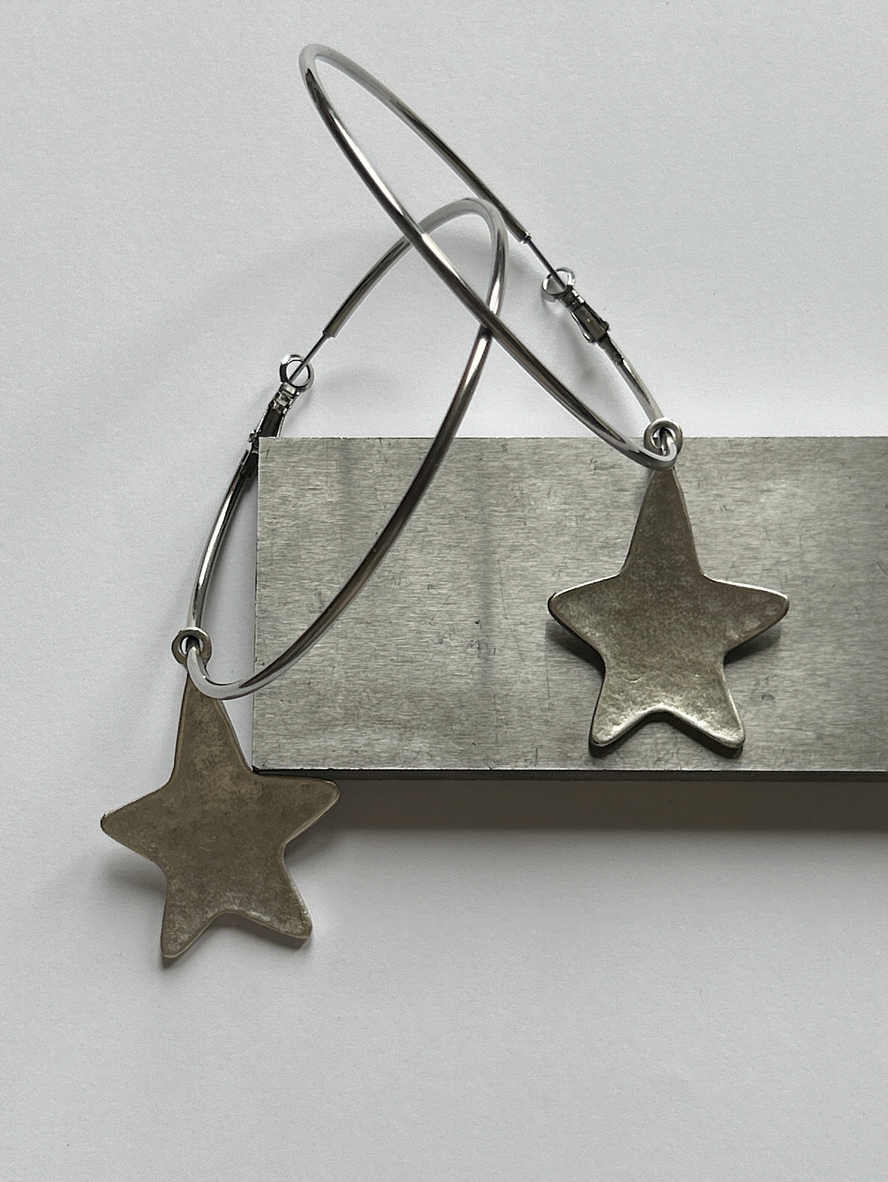 70mm Star Hoops