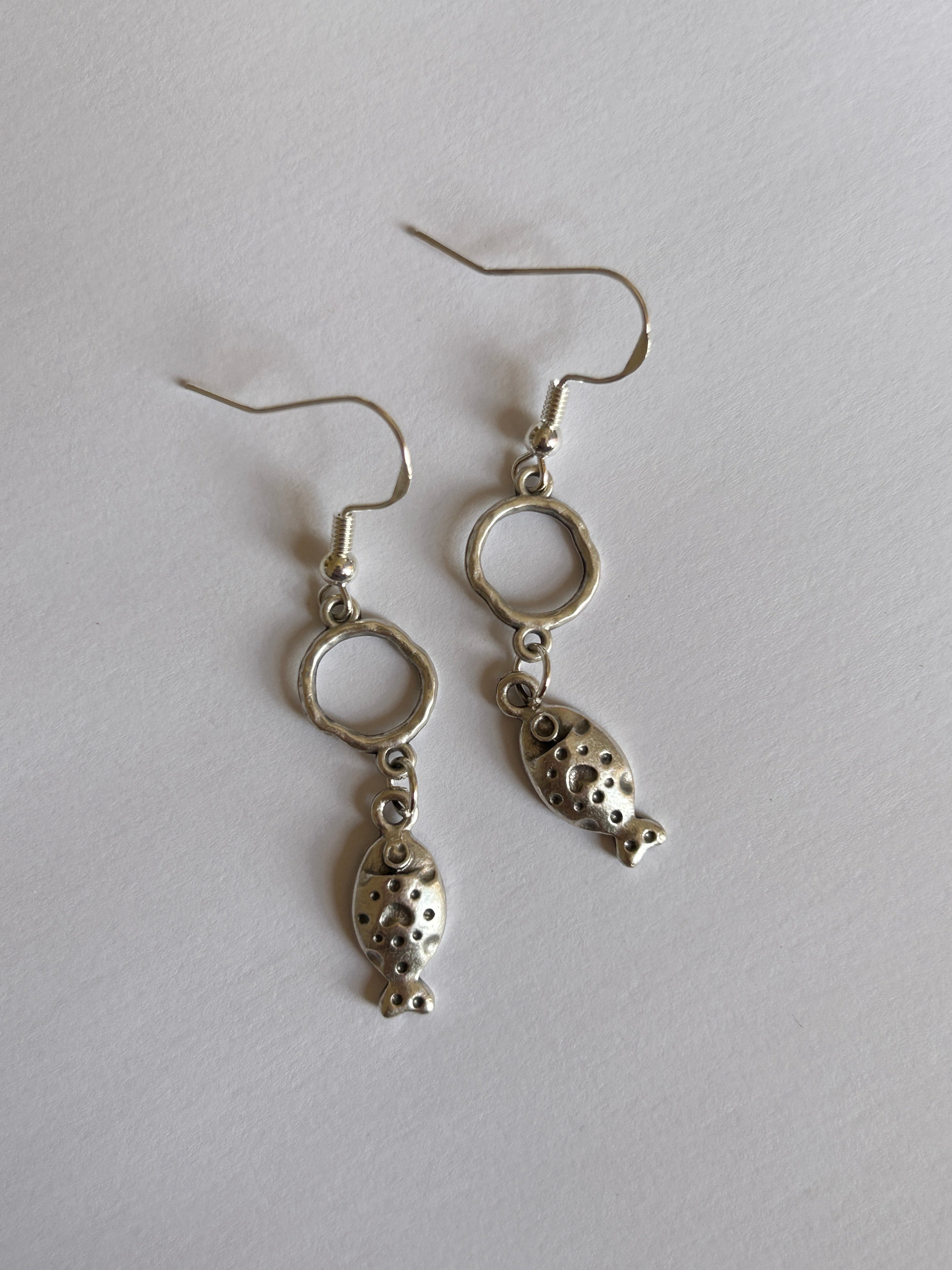 Fish Bubble Earrings
