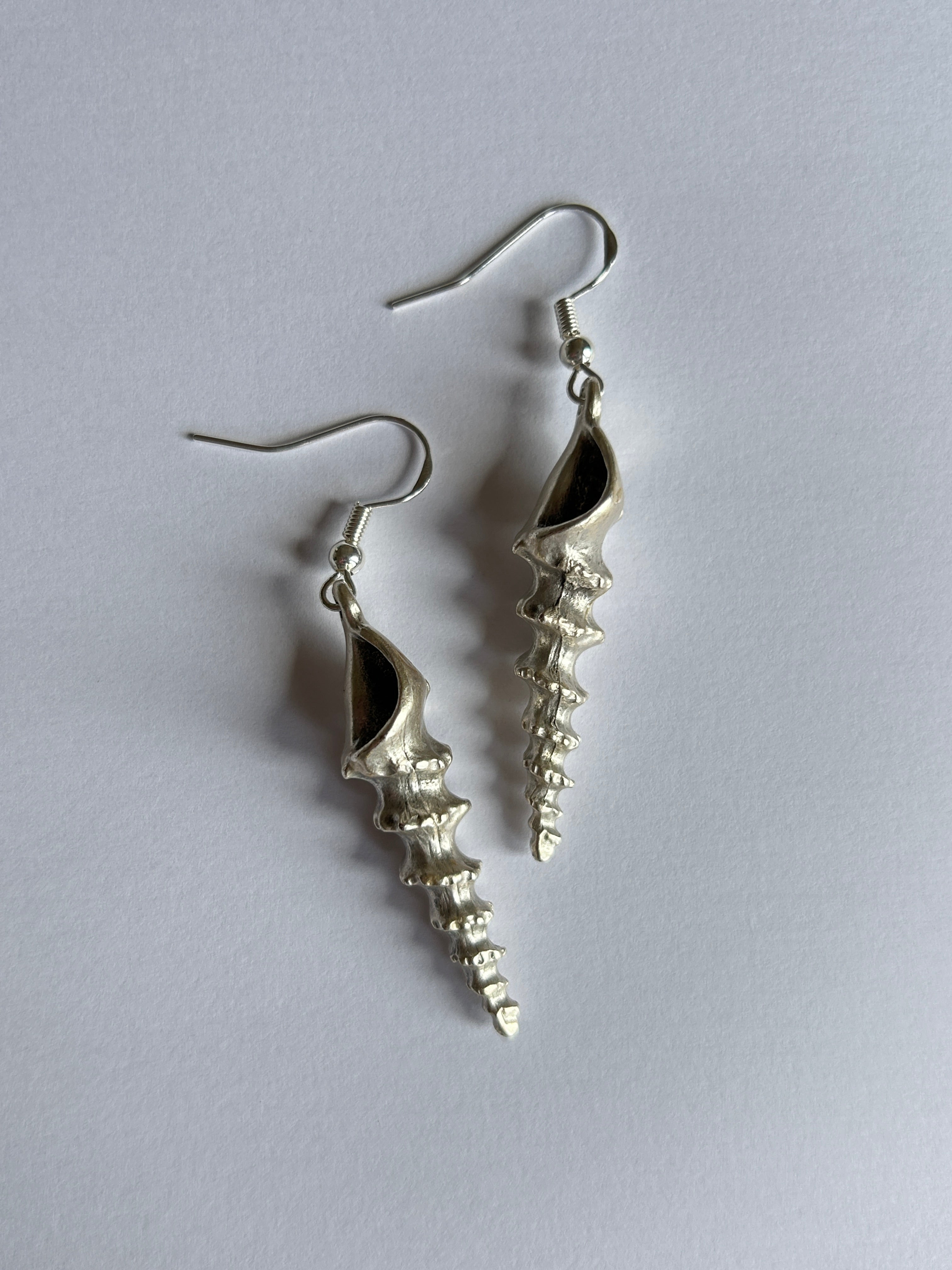 Spiral Shell Earrings