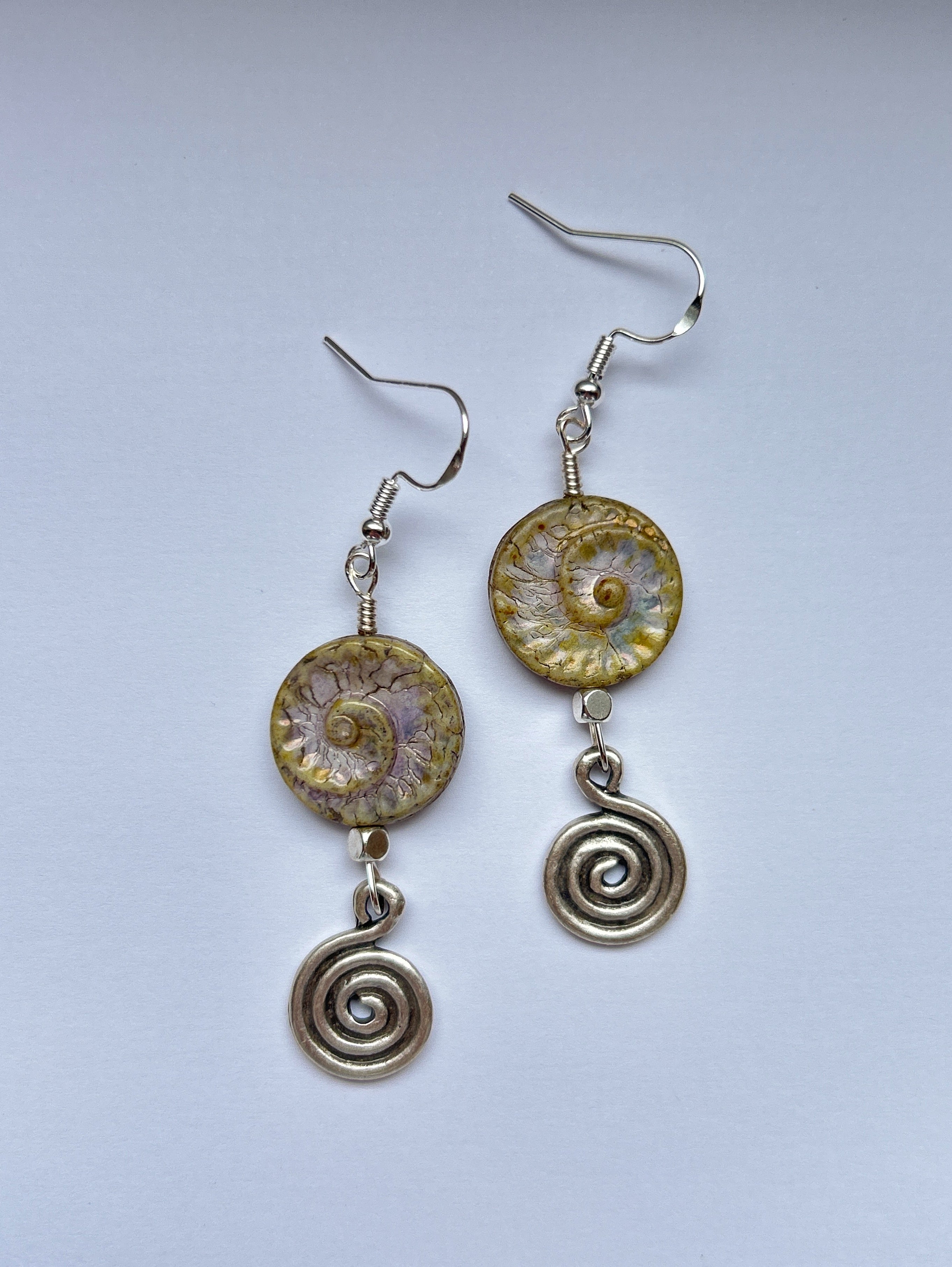 Double Spiral Earrings