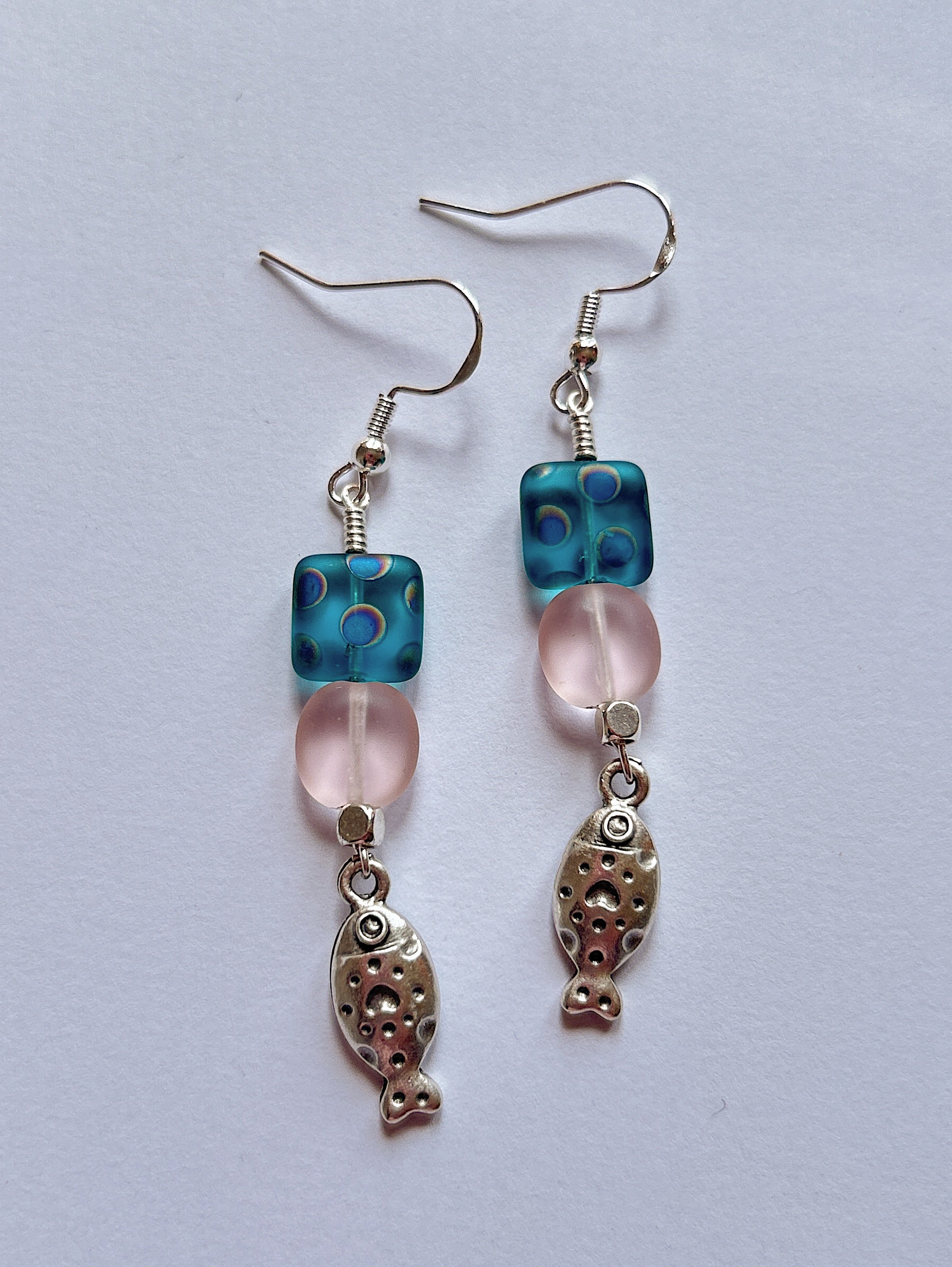 Polka Fish Earrings