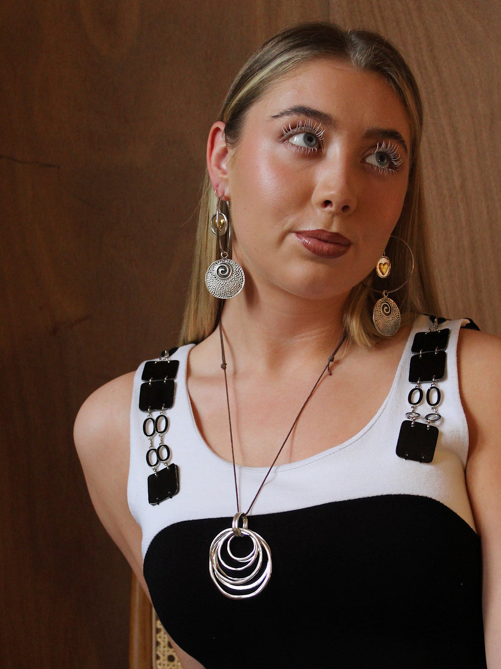 Spiral Hoop Earrings