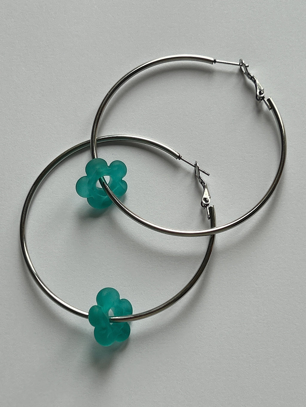 60mm Flower Hoops