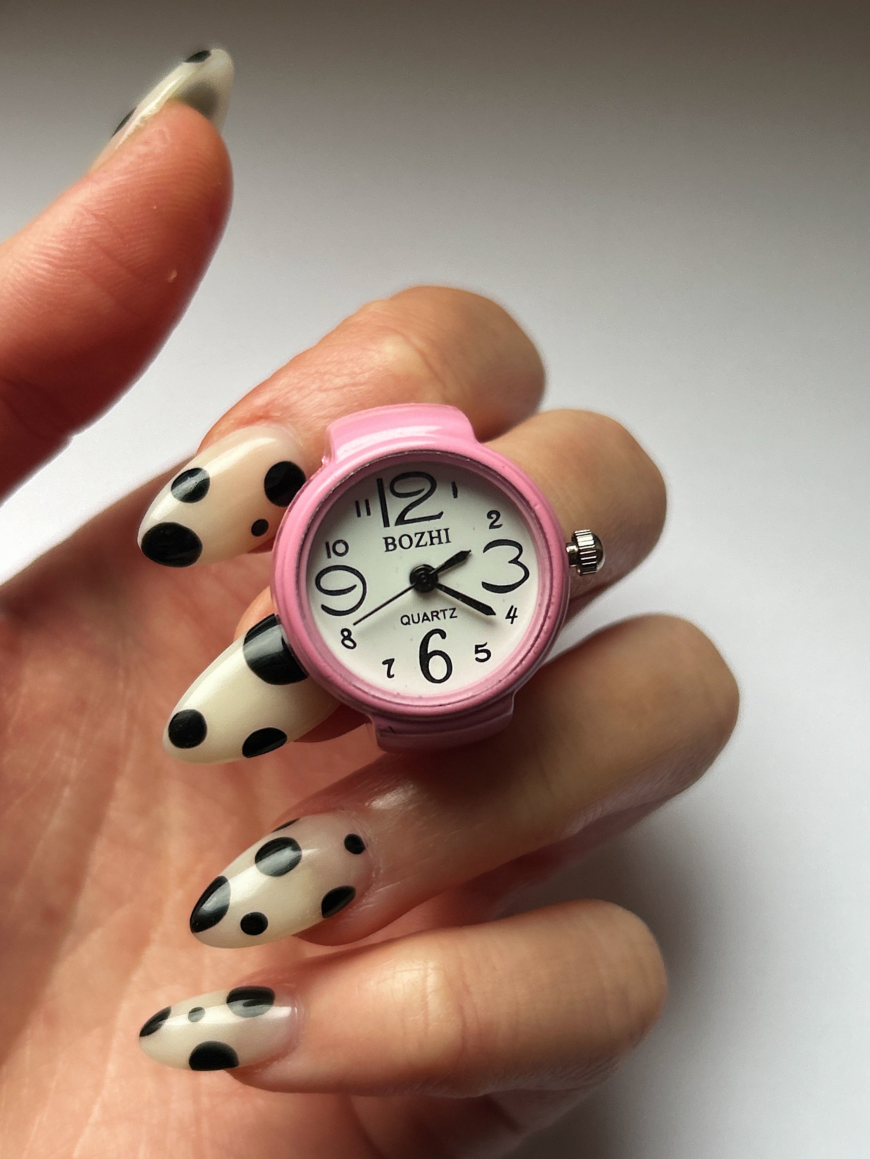 Pink Watch Ring