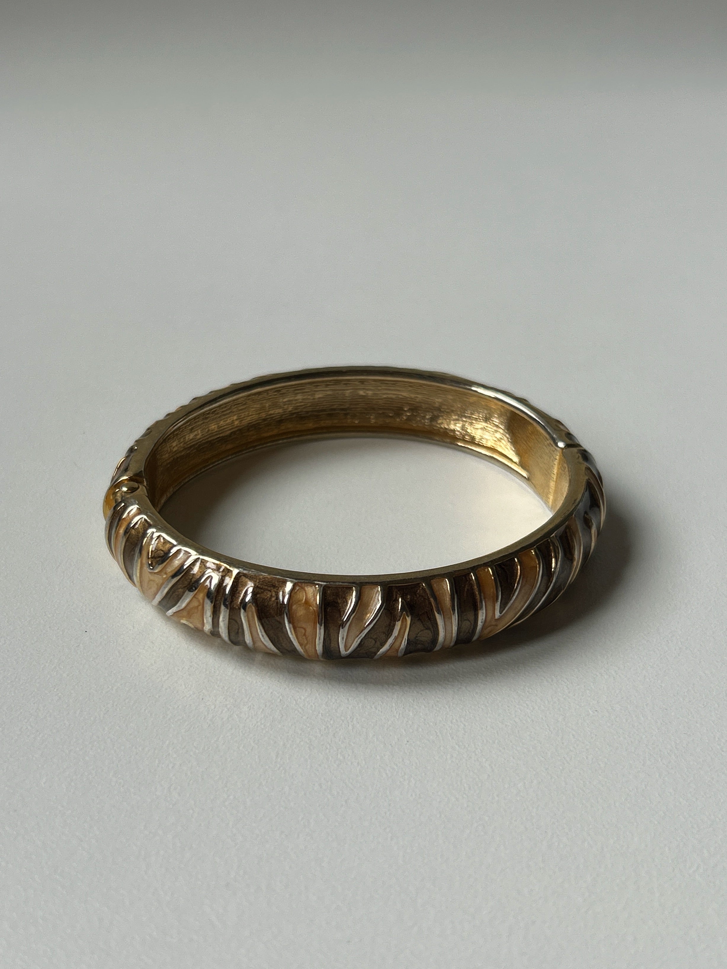Brown Zebra Bangle