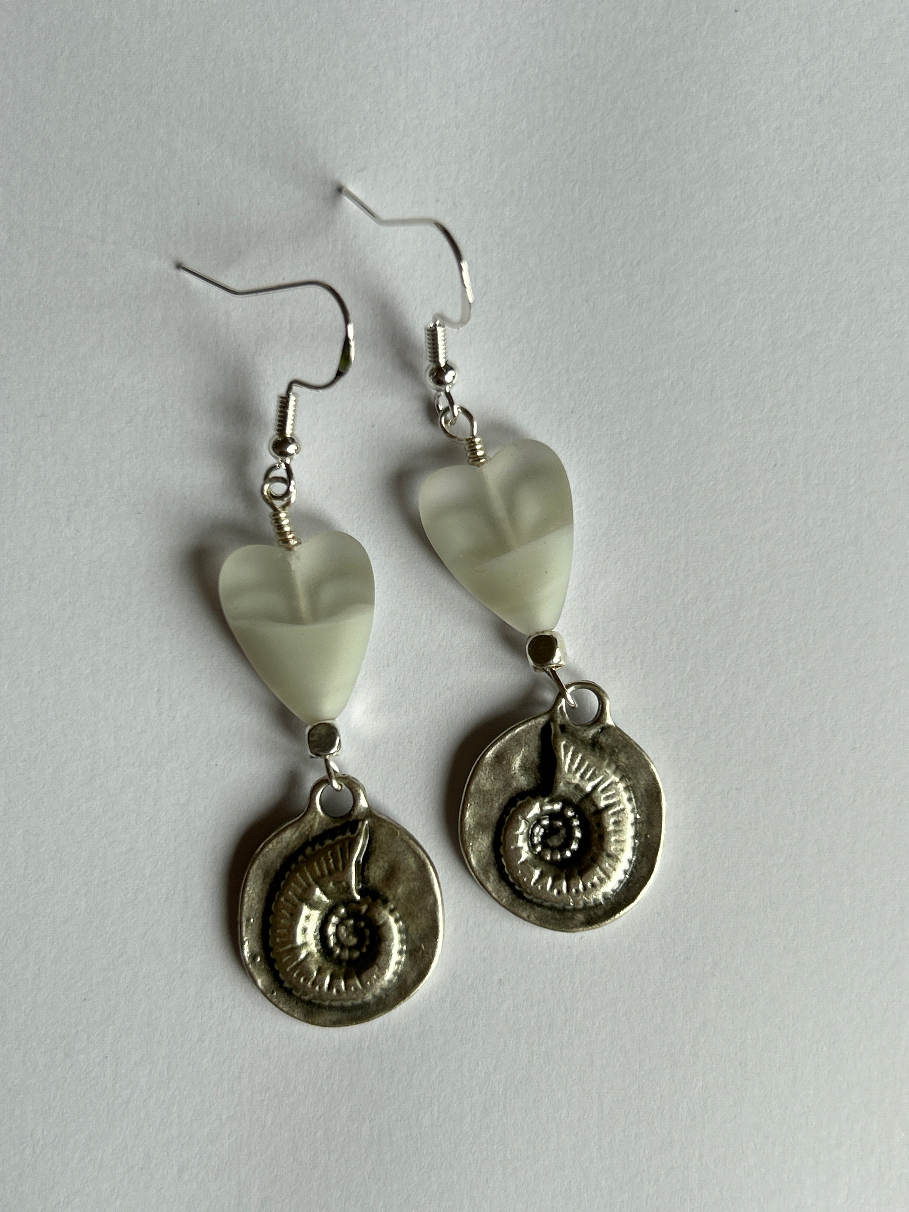 Love Ammonite Earrings