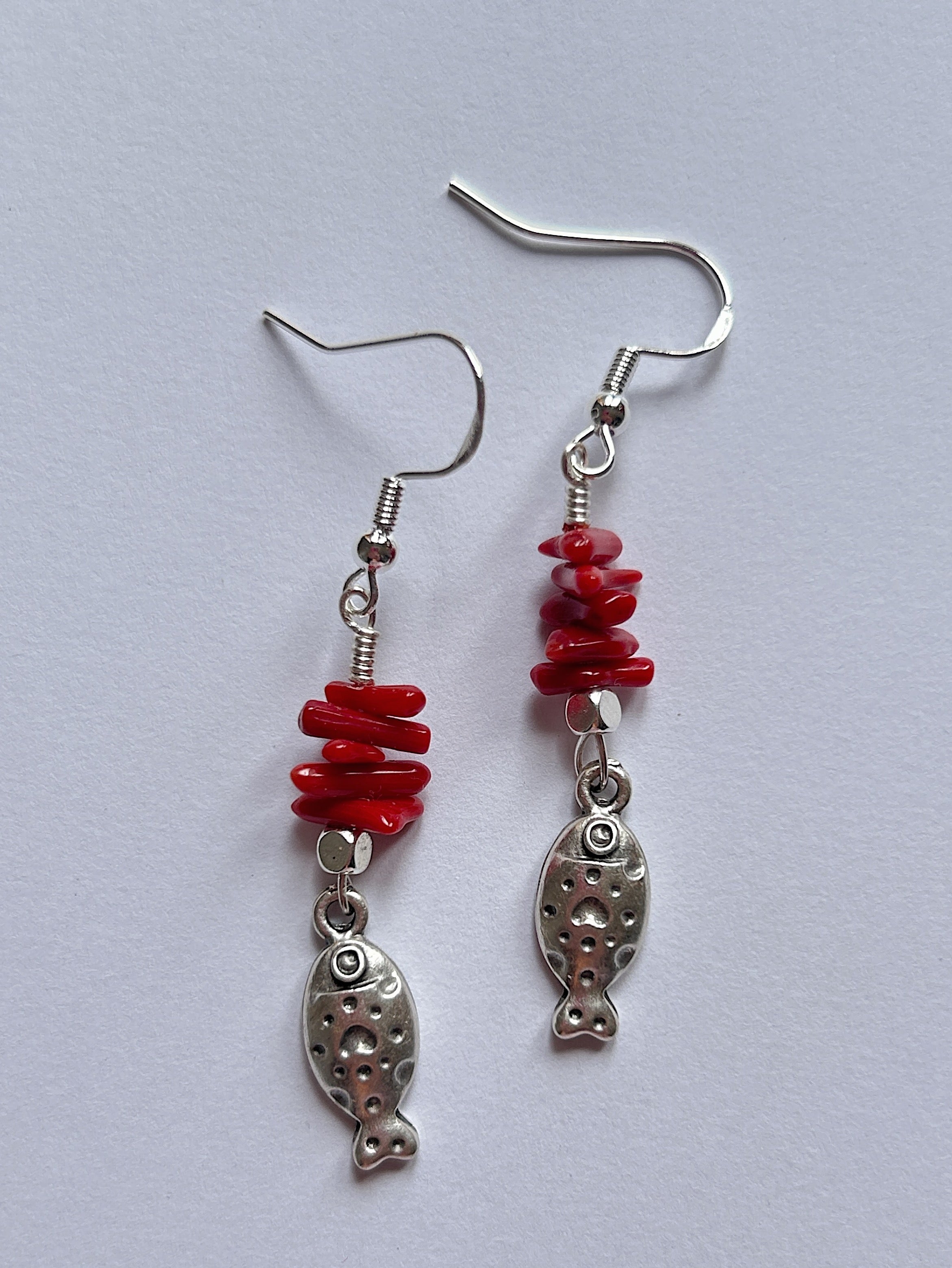 Coral Fish Earrings